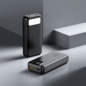 Banco de Energía Portátil con Pantalla Digital, Alta Capacidad de 20000mah, 30000mah, 40000mah, con Linterna de 22.5W para Teléfonos Inteligentes - Product Image 3