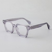 2025 luxe carré acétate lunettes cadre lunettes optique en gros acétate montures de lunettes pour femmes hommes