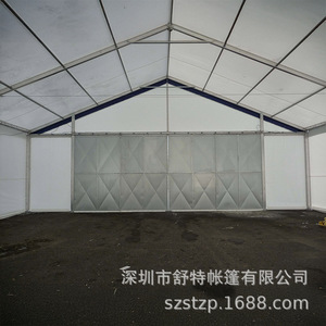 Tentes d'entrepôt en alliage d'aluminium Schutz, bâche rectangulaire en PVC, installation manuelle pour le stockage logistique - Product Image 3