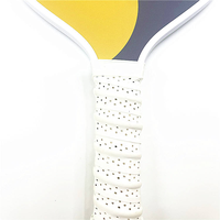 Raquette de pickleball en fibre de carbone de 16 mm de haute qualité, durable, avec logo personnalisé, entraînement professionnel, sweet spot, thermoformage écologique