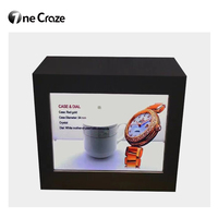 Boîte d'affichage holographique tactile d'intérieur, écran LCD transparent interactif 3D, vitrine Holobox