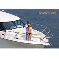 Mini bateau de pêche léger de haute qualité, hors-bord ou à bord, bateaux rapides 1, support personnalisé