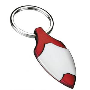 Llavero Satin Red Shield con elegante diseño de cristal para organizar llaves - Product Image 1