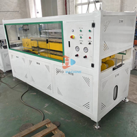 Profil de fenêtre de PVC d'UPVC faisant la machine/chaîne de production machine d'extrusion