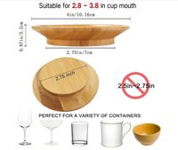 Plateau à charcuterie en bambou avec couvercle en bois, accessoires de bar écologiques, moderne