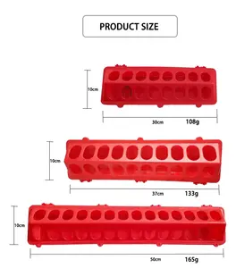20 Löcher Vogel Taube Farm Kunststoff Automatische Comederos Para Pollos PH-46