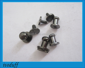 Hot Selling Supply Brass Spike <strong>Screw</strong> <strong>Button</strong> <strong>Stud</strong> for Purse From China Factory - Product Image 4