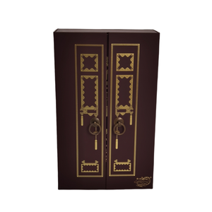 High-End Luxury Copper Ring Tea <b>Gift</b> <b>Box</b> Rigid Kraft Cardboard UV Magnetic Closure Recycled Foil Paper Matt Paper Boxes - Product Image 1