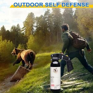 Spray de défense personnel personnalisé avec logo d'ours, puissant, 30 pieds. Gel Rouge Anti-agression pour <span class=keywords><strong>la</strong></span> randonnée, 470 ml - Product Image 3