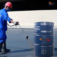 Peinture liquide à séchage rapide, imperméable, écologique, résistante aux UV, revêtement imperméable en polyurée pour toiture, piscine