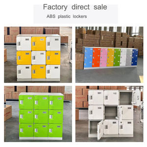 Armoire à casiers électronique à vente chaude, casier en plastique pour le personnel de l'atelier, salle de sport, structure assemblée - Product Image 6