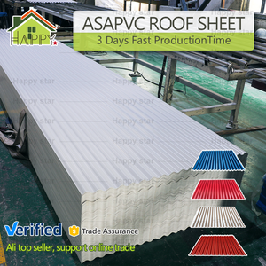 Tegole in PVC Stile Moderno Copertura Antipioggia Asa per Magazzini Resistente al Calore Tipo Tetto Ondulato in PVC - Product Image 3