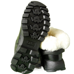 Botas de Nieve para Hombre, Forradas de Lana, Cálidas, Impermeables, Antideslizantes, de Tacón Medio, Color Sólido - Product Image 5