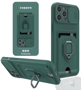 Étui de téléphone portable <span class=keywords><strong>avec</strong></span> sangle de <span class=keywords><strong>cou</strong></span> et bandoulière pour iPhone 13, béquille tendance pour iPhone 12 - Product Image 2