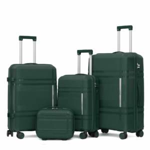 Unisex PP Luggage Sets 20'' 24'' 28'' Hard Shell Spinner 3-Piece Outdoor Travel Collection. Big Capacity Waterproof Luggage Sets - Product Image 1