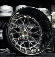 Drag Racing Monobloc Forgé Road Racing Car Wheel Fitments Wheels 20 21 22 23 24 Inch Alloy Rims 6061-T6 5*130