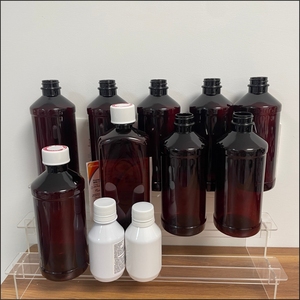 16oz 473ml 500ml wockahrdt tris quagen Hitech chi aytu nostrum Alpha akorn qualitest actavis PDP chai nhãn nắp bao gồm - Product Image 1