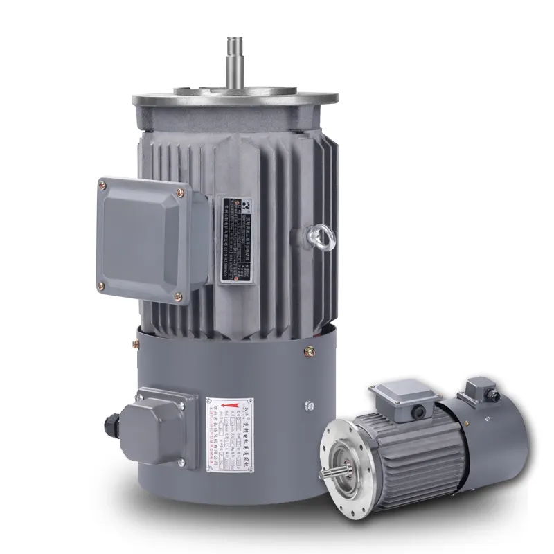 มอเตอร์ไฟฟ้า380V 4KW 1500 RPM พร้อมไดรฟ์ปรับความเร็วได้