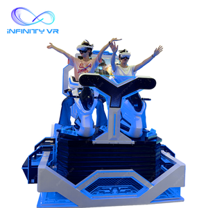 Juego de carreras de motos 9D, simulador de realidad virtual 9D, asientos dobles, máquina electrónica 9D Vr, juego arcade Vr Thunder Knight - Product Image 4