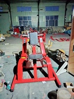 Mesin Latihan Kekuatan Tubuh YG-4006 Gym Body, Mesin Rowing Iso-lateral dengan Beban Plat, Mesin Chest Press