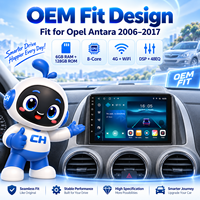 Pour Opel Antara 2006-2017 Autoradio Android 9 pouces Navigation GPS Lecteur multimédia DVD CarPlay sans fil 4G BT