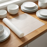 Tapis antidérapant en EVA pour table et étagère, imperméable, résistant à l'huile, facile à nettoyer, pour tiroir de cuisine, armoire, réfrigérateur, facile à découper