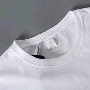 Hot High Quality 210 Gsm <strong>Men's</strong> Running T-<strong>Shirt</strong> 100% Cotton Solid Pattern Custom Printed Blank Advertising T-<strong>Shirt</strong> Knitted Fabric - Product Image 3