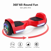 Hafif 2 Tekerlekli Kendinden Dengeleyici Scooter Taşınabilir Hoverboard Çocuklar İçin Şehir İçi Günlük Seyahat Toptan Hover Board Fabrika Fiyatı