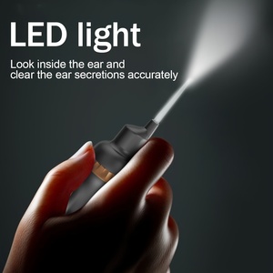 Limpiador de Oídos Eléctrico Luminoso para Niños y Adultos, Recargable por USB, Vibración Indolora, Aspirador de Cera, Herramienta de Limpieza de Oídos - Product Image 5