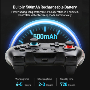 Wireless Game <strong>Controller</strong> Joystick Gamepad with Wake up and Six-Axis Gyro for Nintendo <strong>Switch</strong> Game Console - Product Image 6