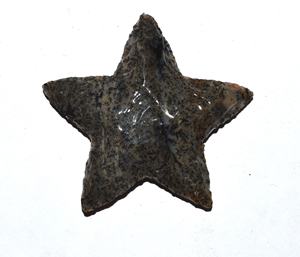 หินกึ่งมีค่าขัดแกะสลักรูปทรง "ดาว" หัวลูกศร - Product Image 1
