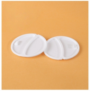 Tarro de PP con doble compartimento de 100g para crema de día y de noche, tarro de crema facial - Product Image 6
