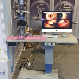 Lampe à fente numérique LED SL-14D à prix promotionnel pour équipement ophtalmologique, grossissement 5 niveaux - Product Image 2