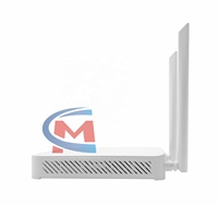 Routeur GPON ONU ZC-521G OEM Économie d'énergie Blanc 4 ports Gigabit LAN Double bande sans fil Partage USB Compatible EG8141V5 F670L FTTH
