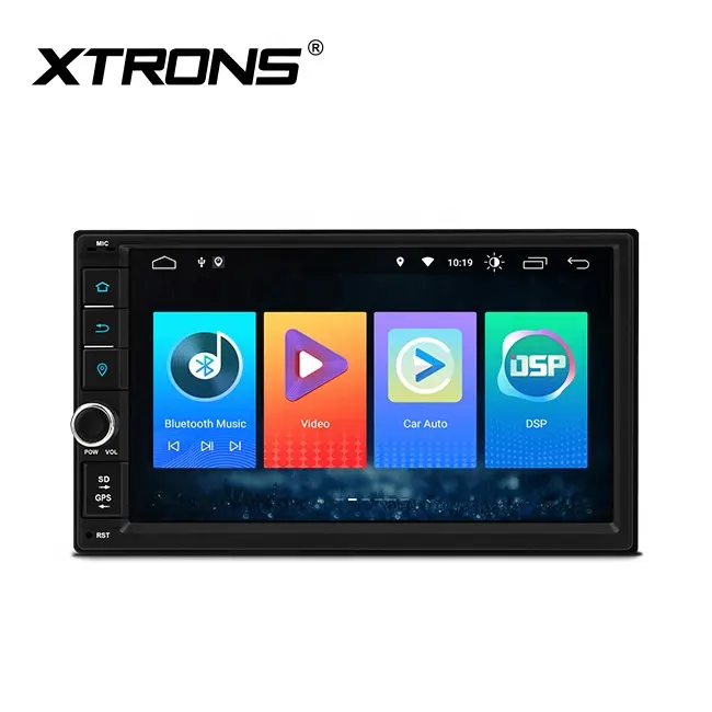 Xtrons 7 Inch Touch Screen Universele 2 Din Android Autoradio Mp5 Speler Met Carplay Android Auto