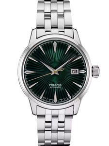 Montre mécanique de luxe pour homme avec bracelet en acier inoxydable de 20 mm de largeur, cadran en verre, affichage du calendrier par aiguilles - Product Image 3