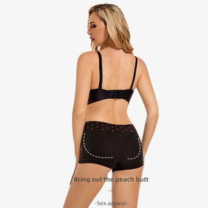 Aoyu-Caleçon respirant pour <span class=keywords><strong>femme</strong></span>, sous-vêtement <span class=keywords><strong>boxer</strong></span> <span class=keywords><strong>sans</strong></span> <span class=keywords><strong>couture</strong></span>, sous-vêtement en <span class=keywords><strong>coton</strong></span> pour <span class=keywords><strong>femme</strong></span>, culotte personnalisée - Product Image 3