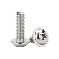 Vis à tête cylindrique cruciforme DIN967, vis Sems à encoche cruciforme SUS304 pour armoire électronique