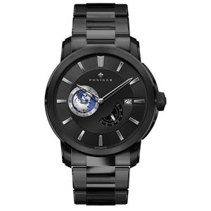 Montre automatique pour homme PONIGER, 43 mm, montre-bracelet mécanique, étanche 50 m, Relogio Masculino, cadran 24 heures - Product Image 1