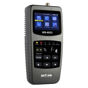 Buscador de Satélites Mini Original <span class=keywords><strong>Satlink</strong></span> WS-6933, Medidor DVB-S2 con Pantalla LCD de 2.1 Pulgadas, <span class=keywords><strong>Satlink</strong></span> Ws6933 Dvb-s2, Buscador de Señal Digital - Product Image 4