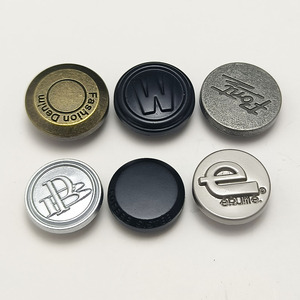 Tùy Chỉnh Thời Trang Kim Loại Nút Môi Trường Mạ Denim Kẽm Hợp Kim Nút Quần Jean Và Đinh Tán Cho Quần Quần Áo - Product Image 6