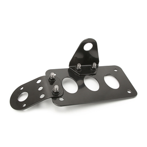 Sửa Đổi Bộ Phận Hợp Kim Nhôm Màu Đen Đèn Hậu Khung Giấy Phép Khung Side Số Tấm Cho Xe Máy - Product Image 6
