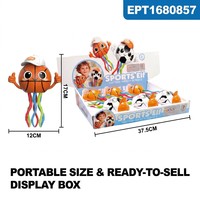 Voiture à inertie EPT pour enfants, thèmes Football et Basketball, mini véhicule sportif à traîner, jouet original et amusant