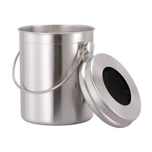 Poubelle à <span class=keywords><strong>compost</strong></span> <span class=keywords><strong>Bokashi</strong></span> en acier inoxydable pour jardin extérieur - Product Image 5