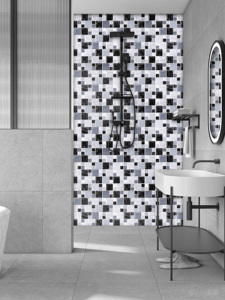 Papier peint en mosaïque motif géométrique imperméable pour la décoration <span class=keywords><strong>de</strong></span> la maison moderne Panneaux muraux décoratifs pour dosseret <span class=keywords><strong>de</strong></span> <span class=keywords><strong>salle</strong></span> <span class=keywords><strong>de</strong></span> <span class=keywords><strong>bain</strong></span> - Product Image 2