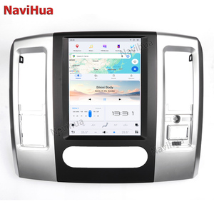NaviHua 10.5 Inch Tesla Style Vertical Screen for Dodge RAM 2008 2011 Multimedia Android Car Radio <b>Auto</b> Headunit Carplay Monitor - Product Image 4
