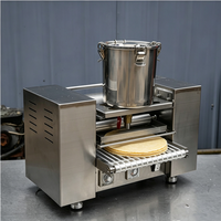 Équipement commercial automatique électrique pour la fabrication de crêpes, de rouleaux d'œufs, de crêpes, de rouleaux de printemps, de crêpes en couches, de machines à gâteaux mille-feuilles