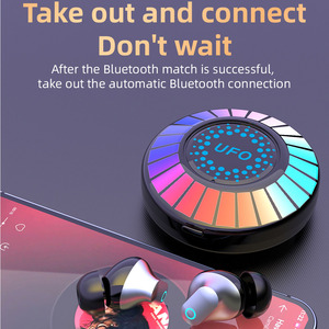 2023 Nieuwe Collectie K90 Ufo Draadloze Stereo Headset Met Rgb Omgevingslicht Bt 5.3 Gaming Tws Oortelefoon Koptelefoon Eadrbuds - Product Image 3
