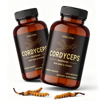 Capsules de Cordyceps directement de l'usine, soutien énergétique cellulaire, maintien de la santé rénale, service OEM/ODM disponible
