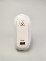 Prise USB avec LED, protection des yeux, veilleuse A94D, lampe murale USB avec capteur crépusculaire, veilleuse avec prise US
